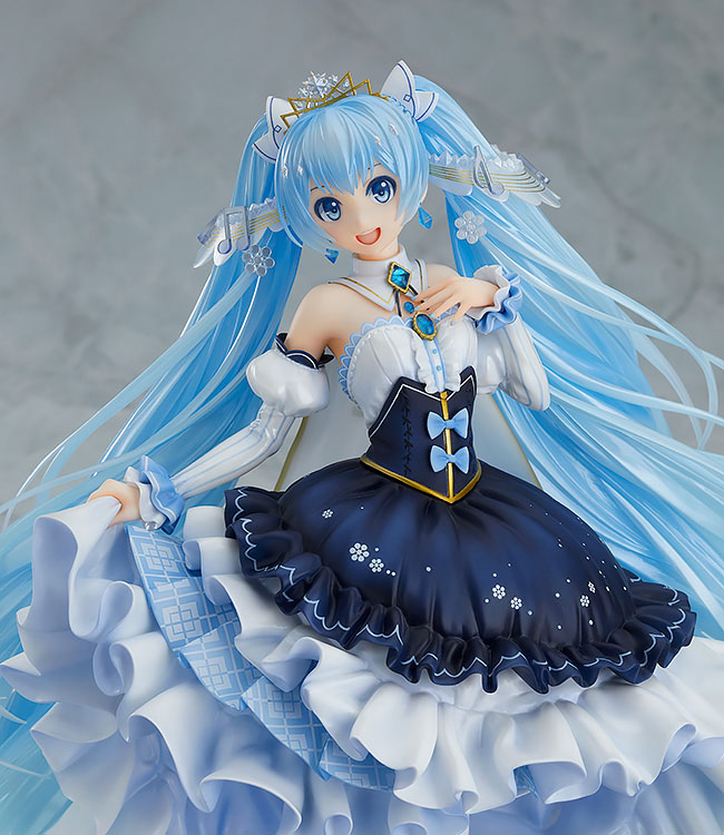 Character Vocal Series 01 Hatsune Miku Snow Miku Snow Princess Ver. 1/7 Complete Figure(In-Stock)