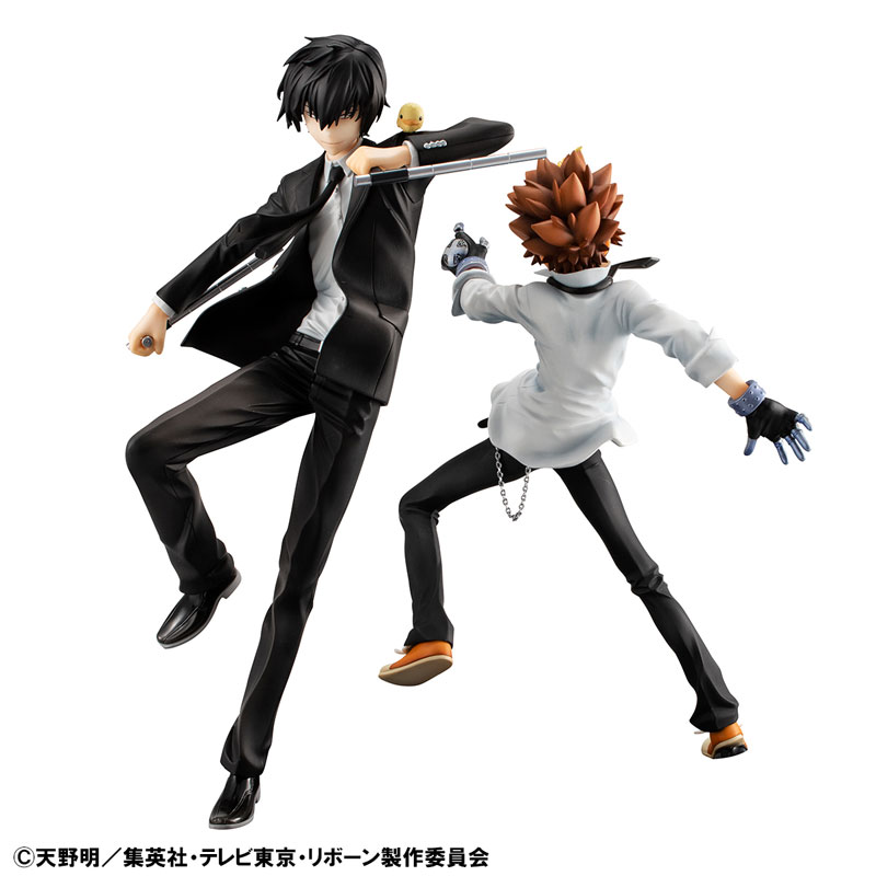 [Exclusive Sale] G.E.M. Series Reborn! Tsunayoshi Sawada & Kyoya Hibari & Reborn Set Complete Figure(Pre-order)