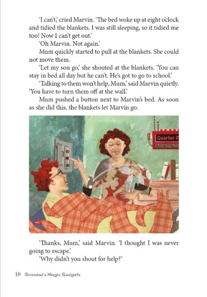 หนังสืออ่านนอกเวลาภาษาอังกฤษ เรื่อง Grandad's Magic Gadgets (ระดับ 2) +CD Grandad's Magic Gadgets (English Reading: Level 2) +CD