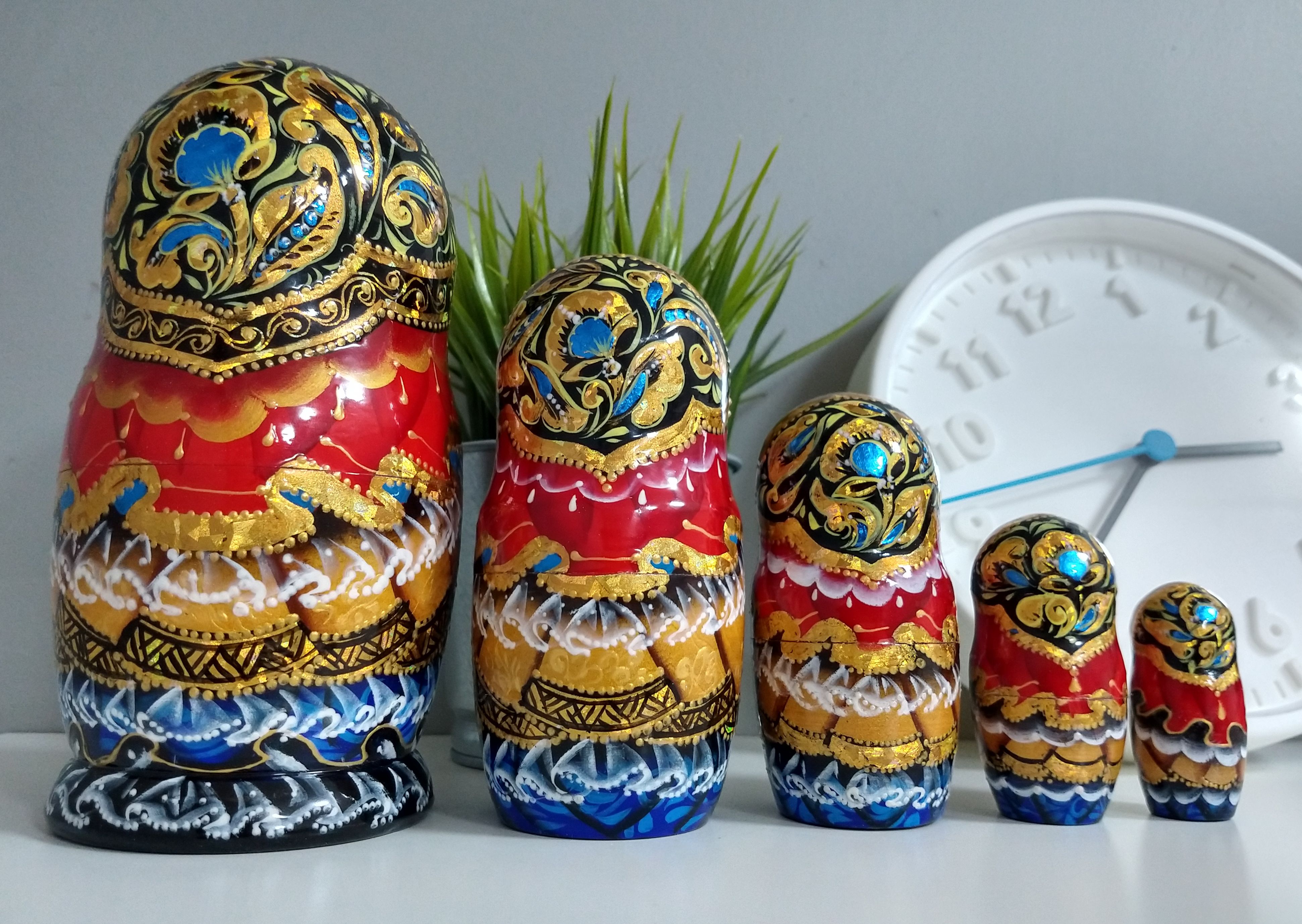 ตุ๊กตาแม่ลูกดกรัสเซีย (Matryoshka) - Premium Doll "Beautyful Russian Girl"