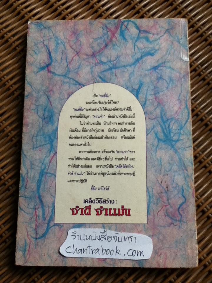 เคล็ดวิธีสร้าง: จำดี จำแม่น/ เจมส์ ดี วีนแลนด์