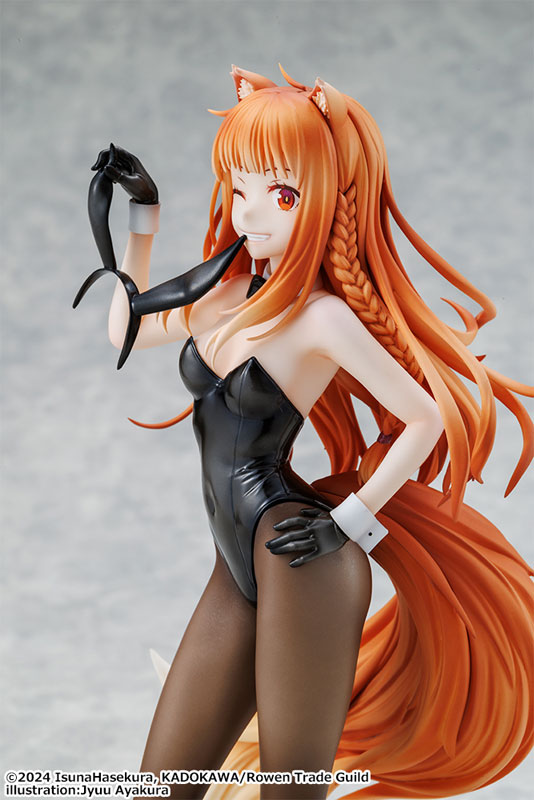 KDcolle Spice and Wolf: MERCHANT MEETS THE WISE WOLF Holo Light Novel bunny ver. illustration by Jyuu Ayakura 1/7 Complete Figure(Pre-order)