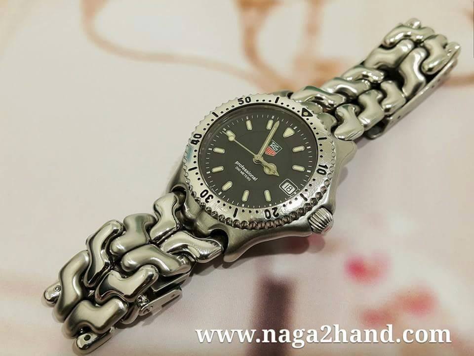 ขาย Tag heuer professional 200m หน้าสีดำสองชั้น