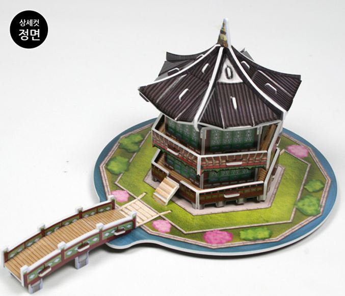3D จิ๊กซอว์เกาหลี ศาลาฮยังวน Hyangwonjeong Pavilion 향원정