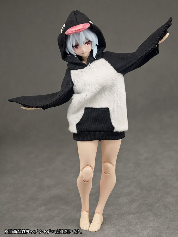 Party Animal Girl Loungewear Penguin Hoodie (DOLL ACCESSORY)(Pre-order)