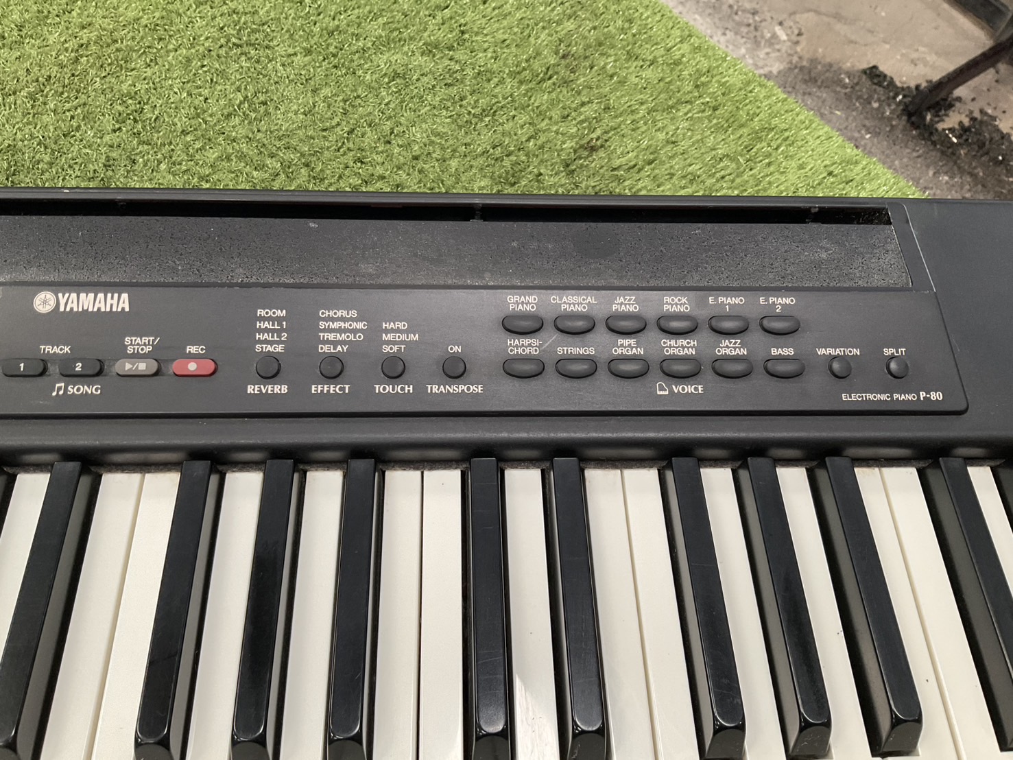 เปียโน YAMAHA : P-80 (ELECTRONIC) สินค้าไม่พร้อมใช้งาน (ต้องซ่อม)