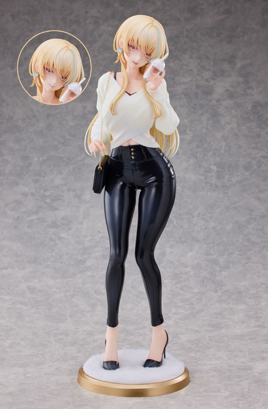 Aoi Koigakubo Illustrated by Fujiko 1/4 Complete Figure Leather Pants Deluxe Edition(Pre-order)