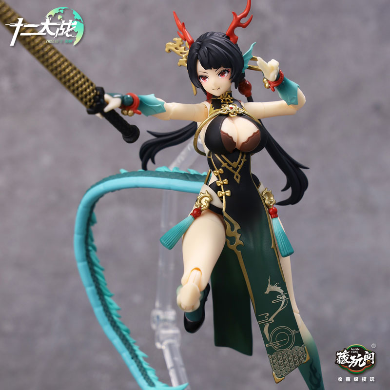 [Bonus] Twelves War Series Xiao Qing Long LOONG 1/12 Scale Posable Figure(Provisional Pre-order)