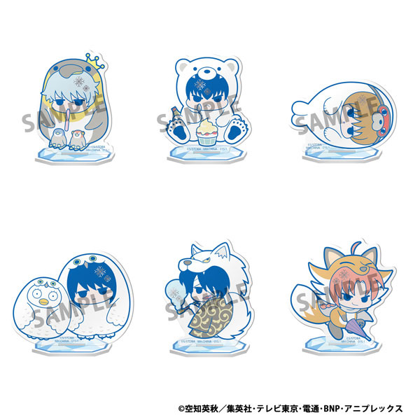 Acrylic Stand Gintama Prince Hata with Animals of Ice! Arc 6Pack BOX(Pre-order)
