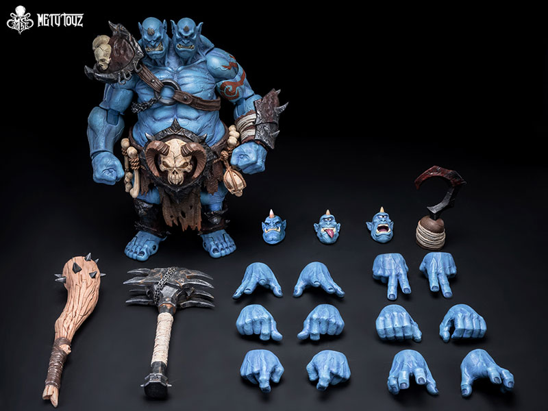 Adventurer's World Crusher Ogre Non Scale Posable Figure Blue(Provisional Pre-order)