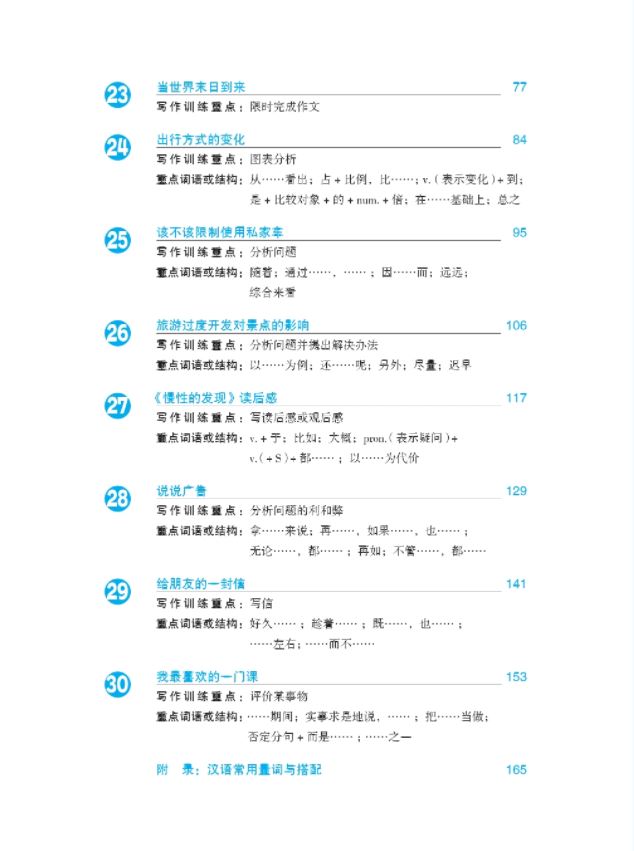 แบบเรียนภาษาจีน Developing Chinese (2nd Edition) Intermediate Writing Course Ⅱ 发展汉语（第2版）中级写作（Ⅱ）Developing Chinese (2nd Edition) Intermediate Writing Course II +MP3