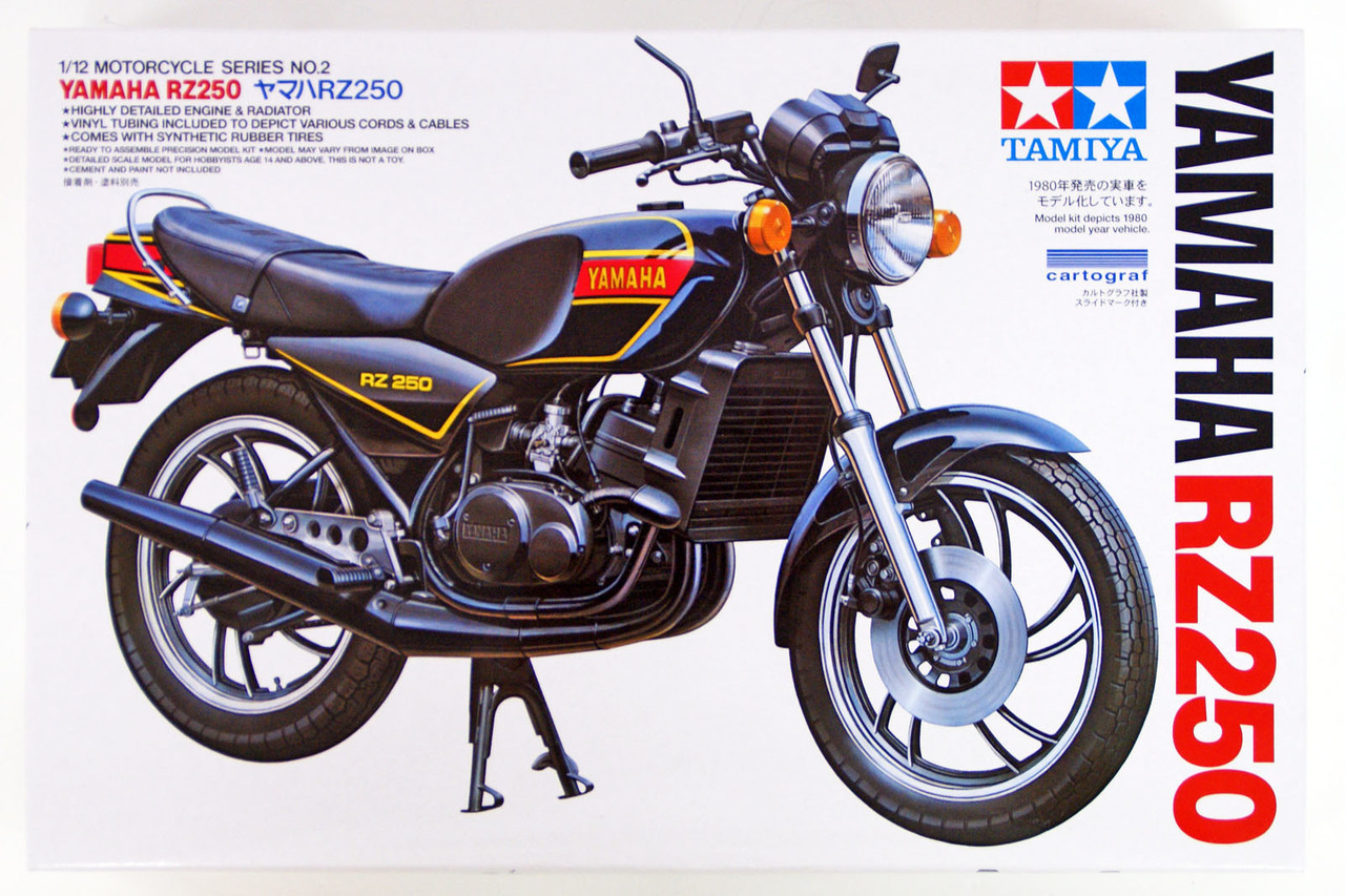 โมเดลมอเตอร์ไซด์ทามิย่า ขนาด 1/12 Tamiya TA14002 Yamaha RZ250