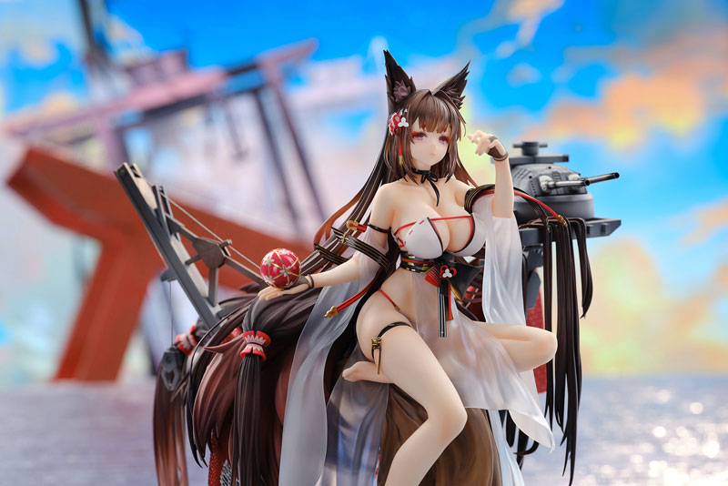 Azur Lane Amagi Wending Waters, Serene Lotus Ver. Acrylic Special Edition w/Display Case 1/7 Complete Figure(Pre-order)(Single Shipment)