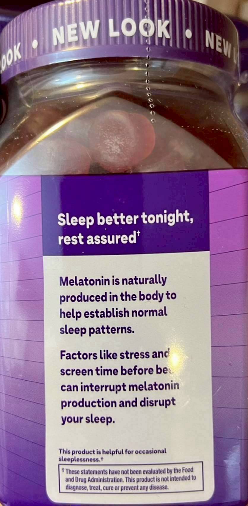 Natrol Gummies Melatonin 5 mg. 180 Gummies