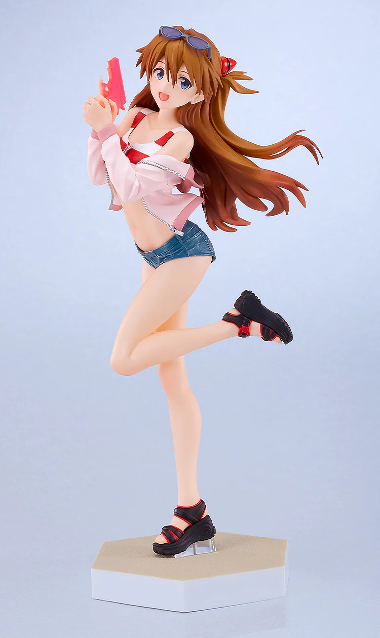 POP UP PARADE BEACH QUEENS Rebuild of Evangelion Asuka Shikinami Langley L Size Complete Figure(Pre-order)