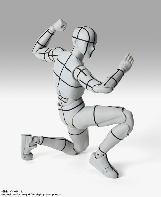 S.H.Figuarts Body-kun -Sports- Edition -Wire Frame- (Gray Color Ver.)(Pre-order)