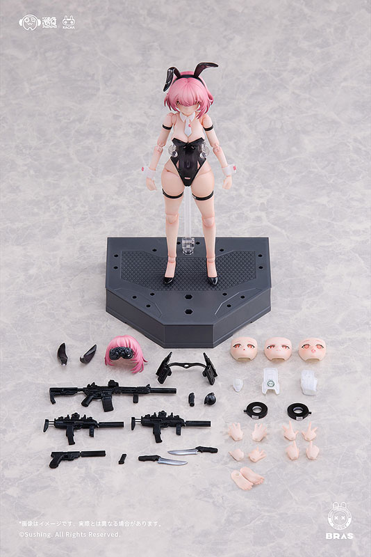 [Bonus] BUNNY RAPID ACTION SQUAD Commando Belka 1/12 Action Figure(Pre-order)