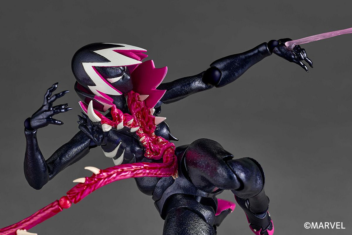Revoltech Amazing Yamaguchi Gwenom Action Figure(Limted Pre-order)