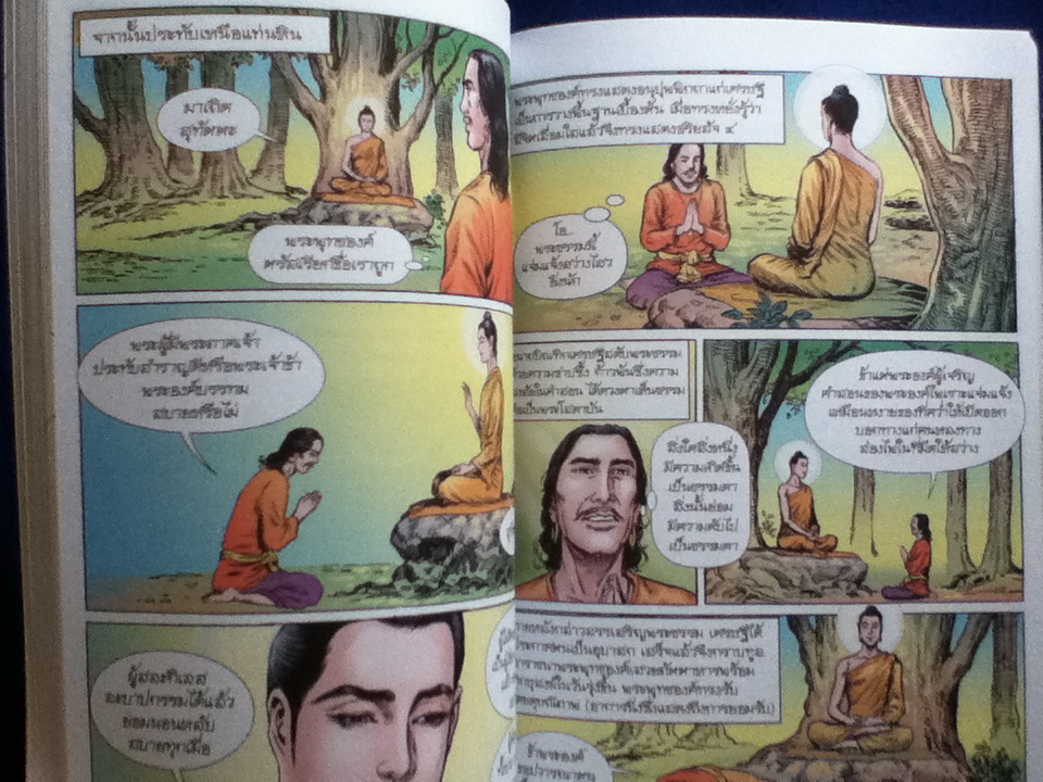 นางวิสาขาและอนาถบิณฑิกเศรษฐี ฉบับการ์ตูน