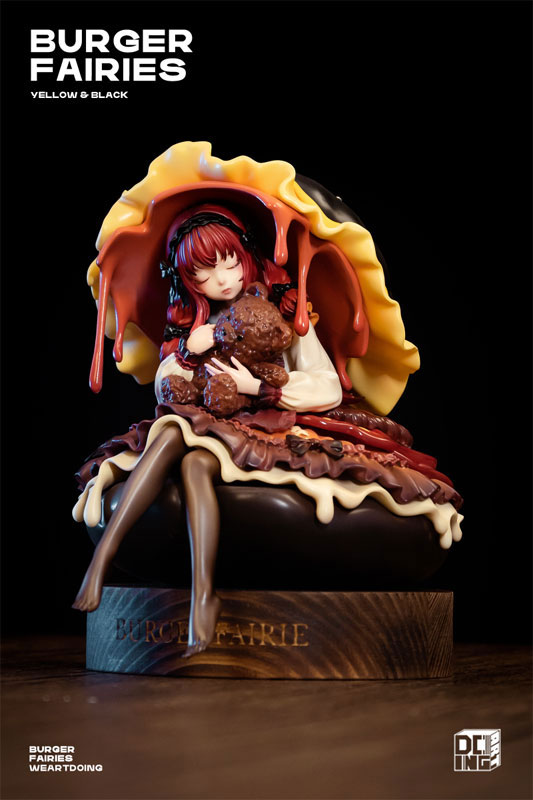 [Bonus] Burger Fairies - Black Deluxe Edition Complete Figure(Provisional Pre-order)