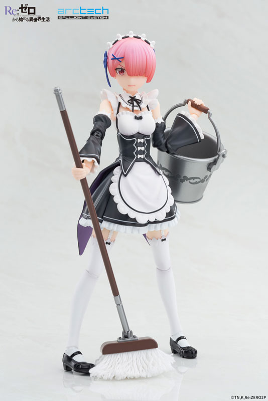 [Bonus] ARCTECH Posable Series Re:ZERO -Starting Life in Another World- Ram & Rem Set 1/8 Posable Figure(Pre-order)