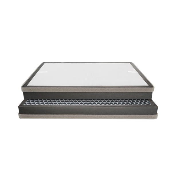 AFS0028 ไส้กรองฝุ่นเครื่องฟอกอากาศ 2 ชั้น HEPA + Carbon Filter ขนาดรวม 36 * 27.6 * 4.5 ซม.