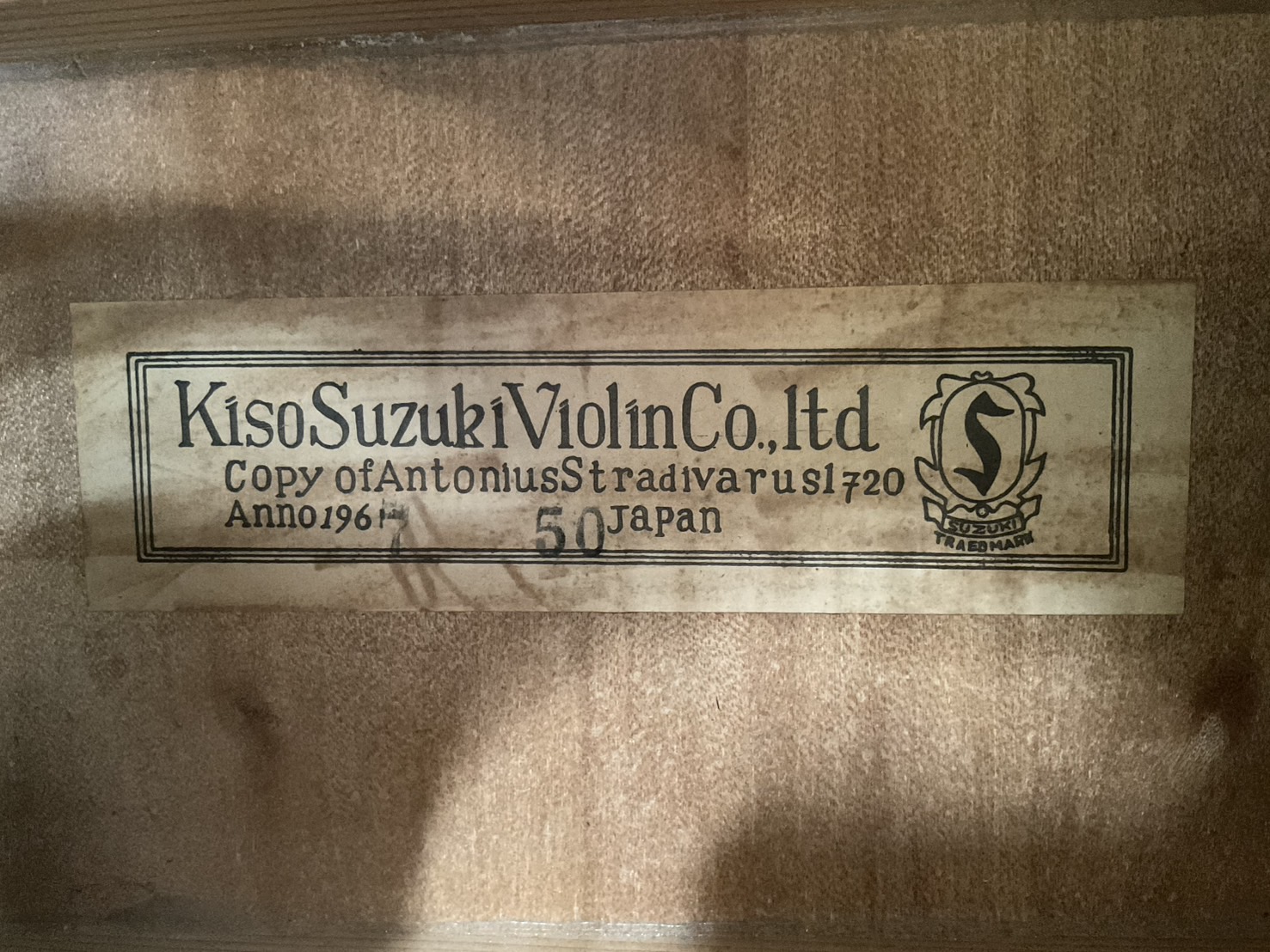 กีต้าร์คลาสสิค Kiso Suzuki Violin