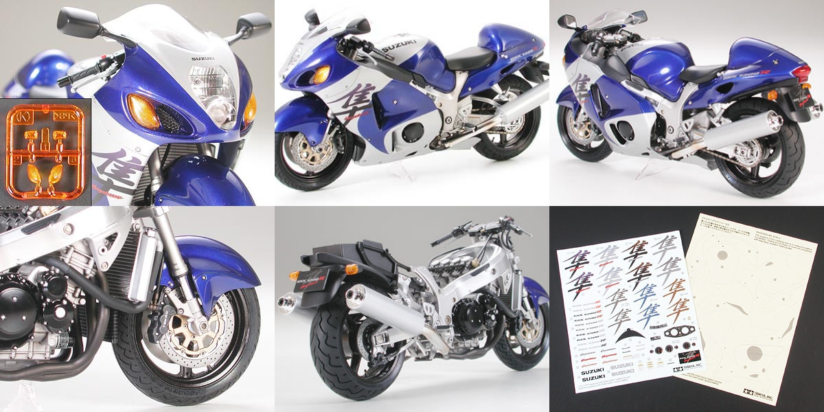 โมเดลมอเตอร์ไซด์ทามิย่า ขนาด 1/12 Tamiya TA14090 Suzuki GSX1300R Hayabusa