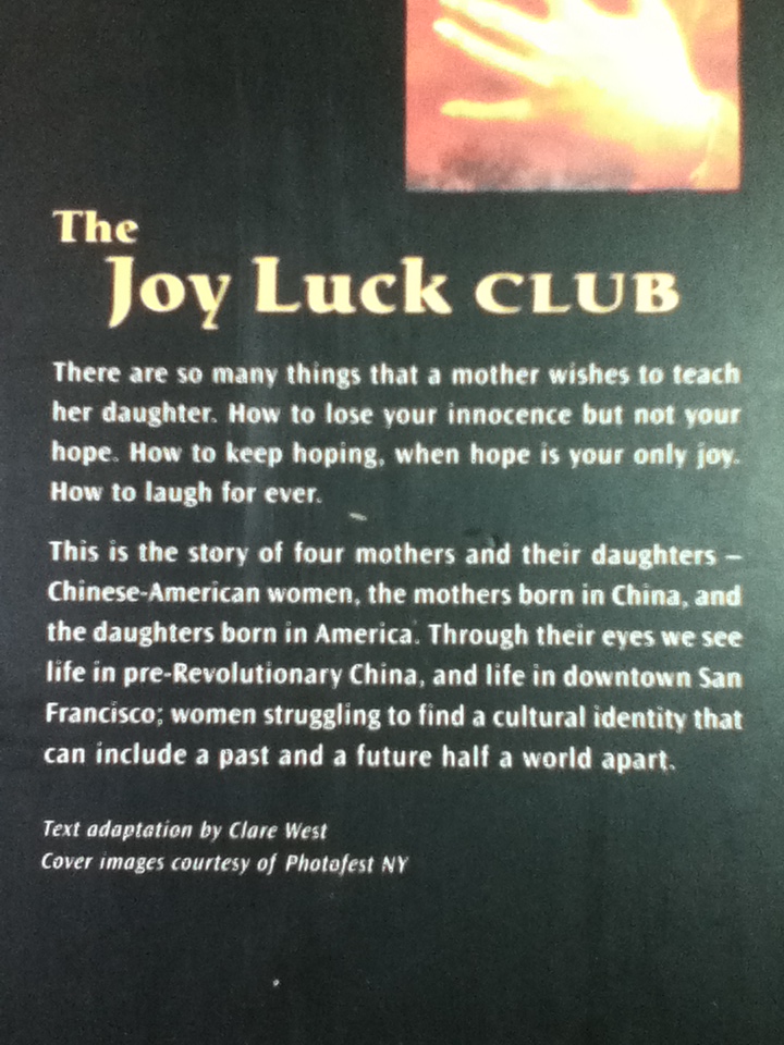 THE JOY LUCK CLUB