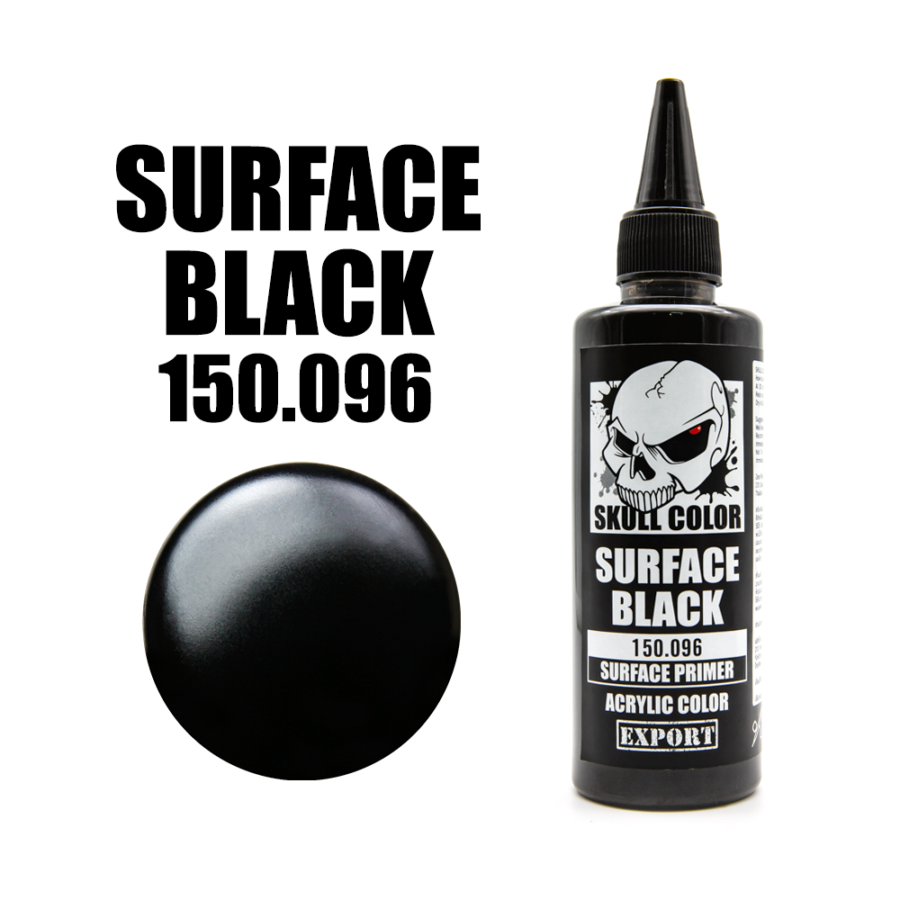 สี Skull Color Surface Primer SK150.096 Surface Black 120ml