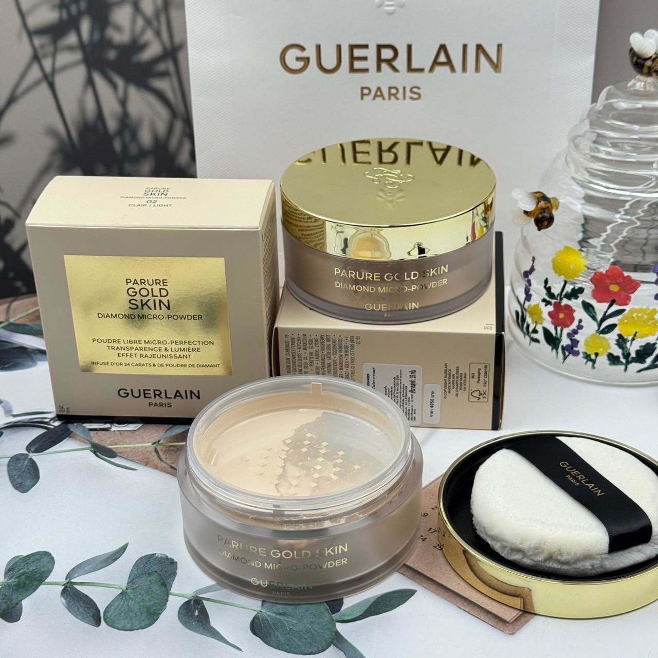 GUERLAIN PARURE GOLD SKIN DIAMOND MICRO-POWDER 35 ml #02 Clair/Light