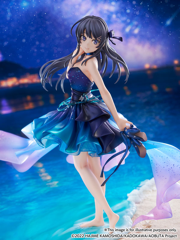 Rascal Does Not Dream series Mai Sakurajima - Starry night sky ver.-1/7 Scale Figure(Pre-order)