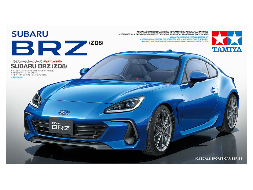 โมเดลรถยนตร์ TAMIYA 1/24 TA24362 SUBARU BRZ (ZD8)
