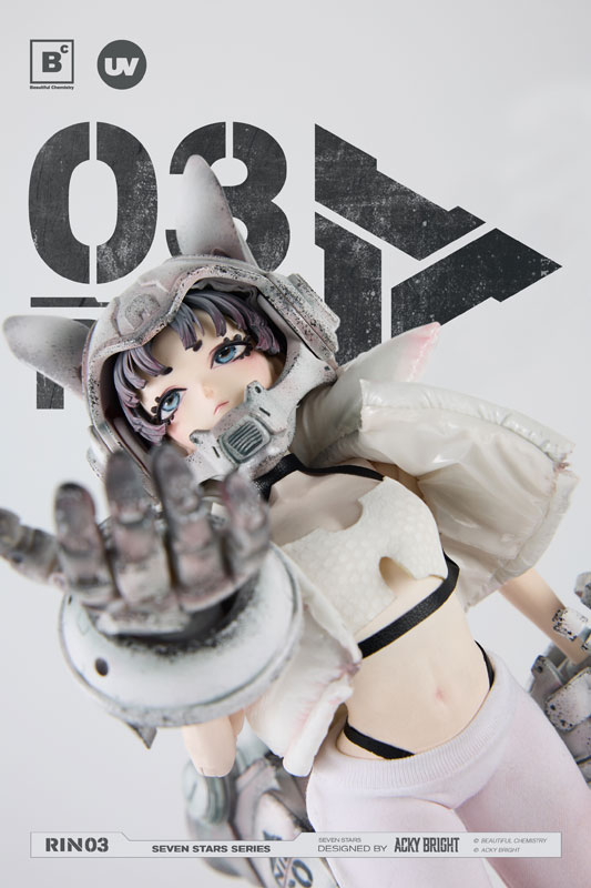 Beautiful Chemistry x Acky Bright Seven Stars Series No.03 Rin 1/6 Complete Model Action Figure(Pre-order)