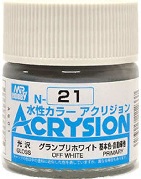 สีสูตรน้ำ Acrysion N21 Off White