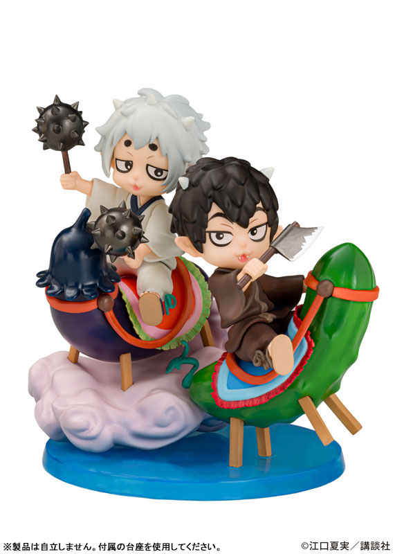 Comic "Hozuki no Reitetsu" Hako to Niwa "Karauri & Nasubi" Complete Figure(Pre-order)