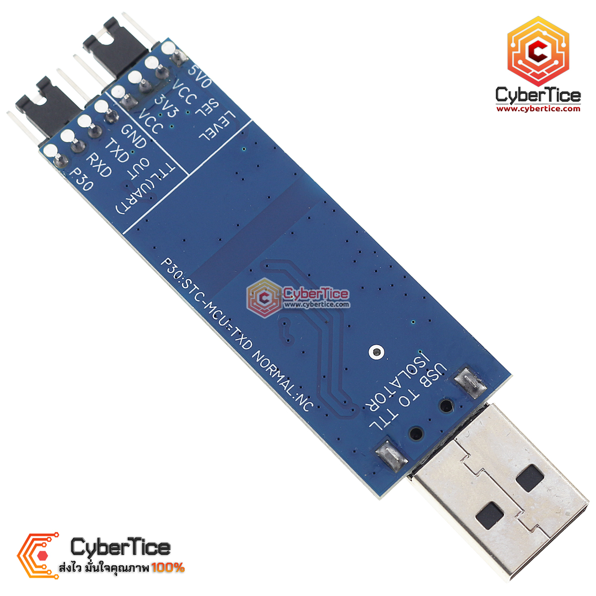 โมดูล USB to TTL UART รุ่น CP2102 แปลงสัญญาณ USB เป็น Serial สำหรับ ...