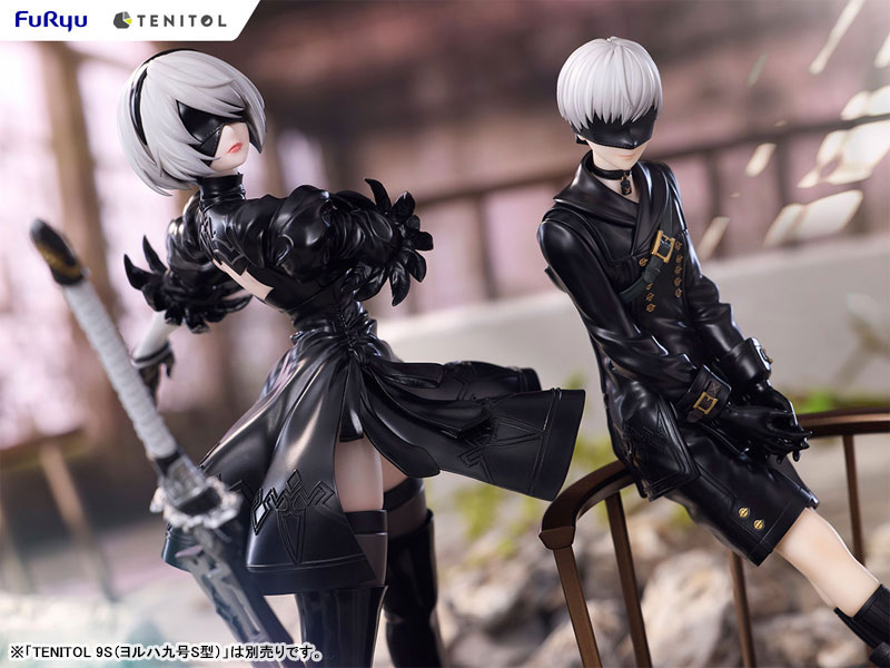 TENITOL NieR:Automata Ver1.1a 2B (YoRHa No.2 Type B) Complete Figure(Pre-order)
