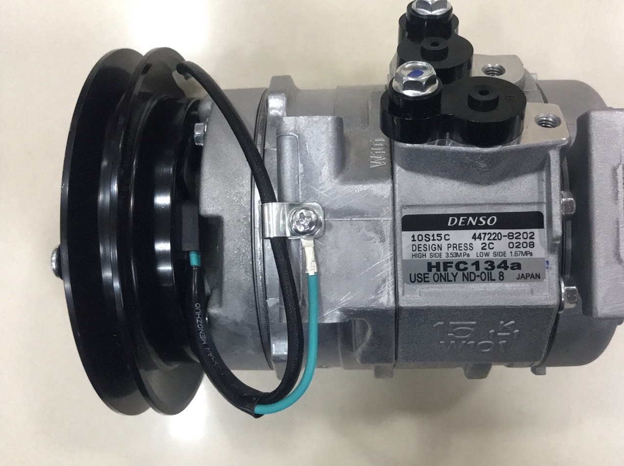 คอมแอร์ ISUZU DECA FVM 6HK1 ขาตรง