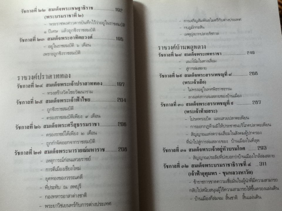 เกร็ดพงศาวดารกรุงศรีอยุธยา