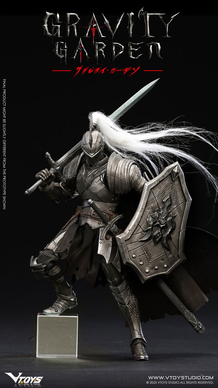 [Bonus] GRAVITY GARDEN Series Silver Moon Knight 1/12 Scale Posable Figure(Provisional Pre-order)