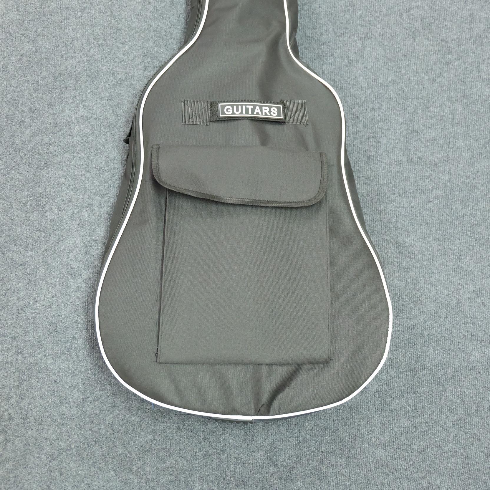 กระเป๋ากีตาร์ กระเป๋ากีตาร์โปร่ง คุณภาพสูง Guitar Bag ขนาด 38- 41 นิ้ว - สีดำ