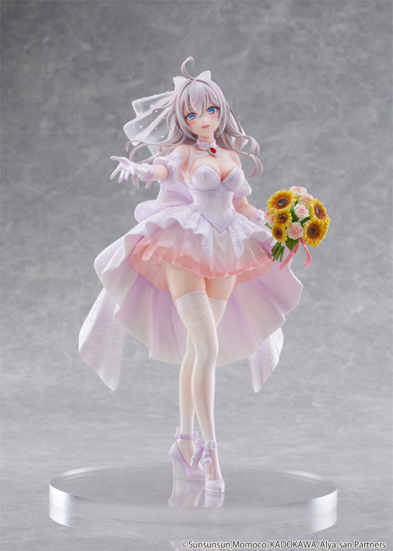 KDcolle Alya Sometimes Hides Her Feelings in Russian - Alisa Mikhailovna Kujou Wedding Dress Ver. 1/7 Complete Figure(Pre-order)