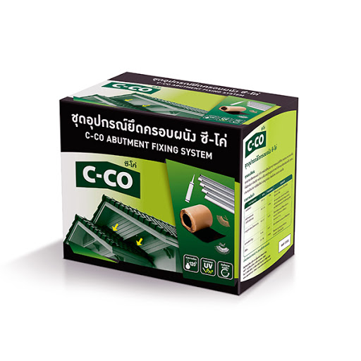 อุปกรณ์ยึดครอบผนัง ซี-โค่