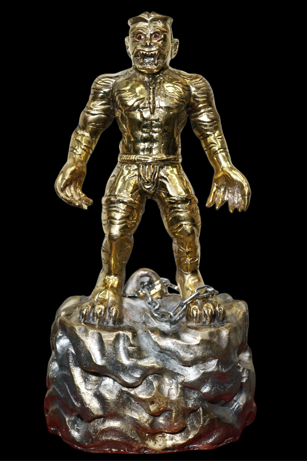 ครูเสือเย็น (ขนาดบูชา) Weretiger Guru. (altar-sized statue) SKU-03911
