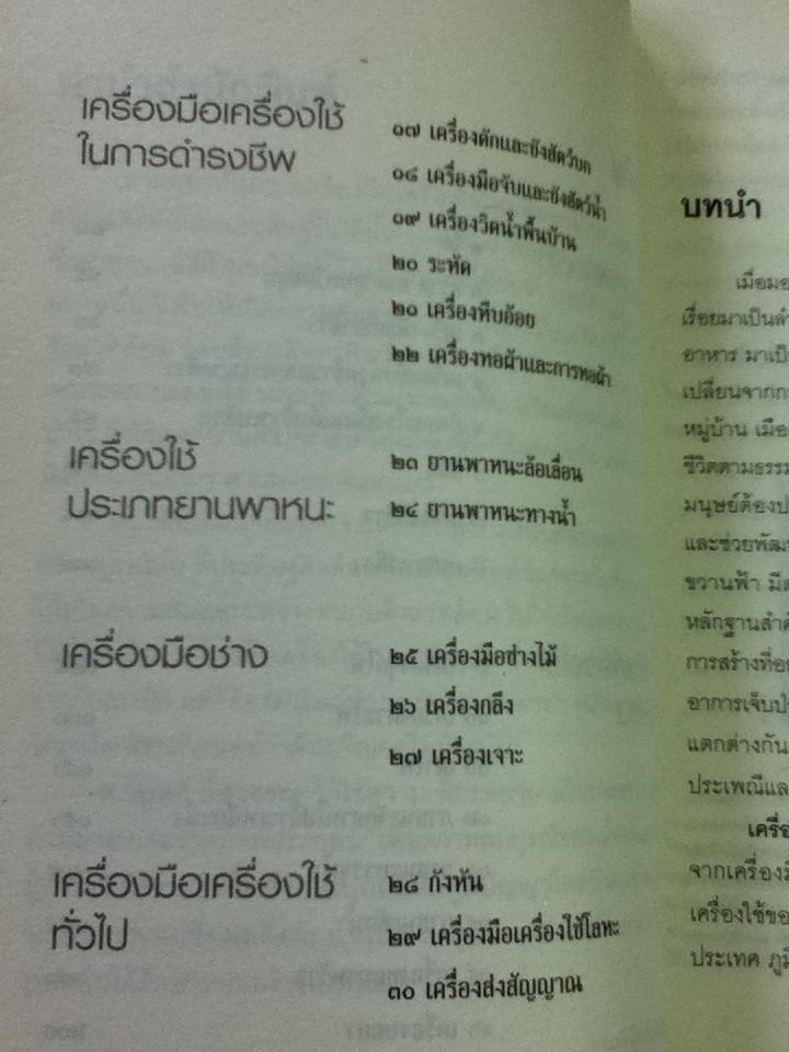 เครื่องมือเครื่องใช้ไทยประดิษฐ์/ วิบูลย์ ลี้สุวรรณ
