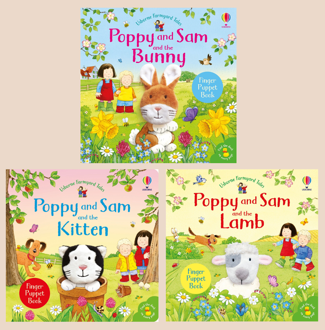 USBORNE FARMYARD TALES POPPY AND SAM SERIES (Finger Puppet Book)