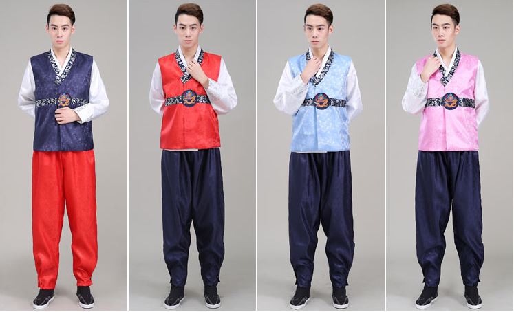 ชุดฮันบกชายแดจังกึม 한국 남성 의류대장금 및 고대 의상 Korean Men's Dachang Gum Ancient Costumes