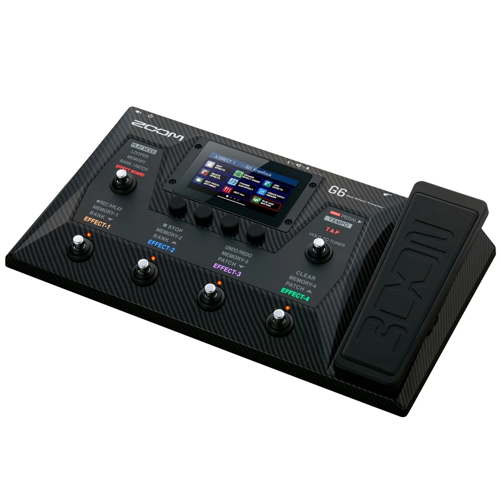 ZOOM G6 Multi-Effects Processor มัลติเอฟเฟกต์สุดล้ำสำหรับมือกีต้าร์