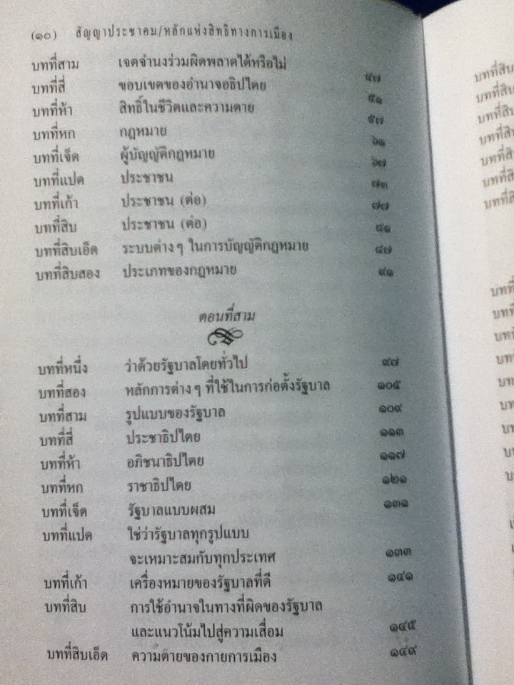 หลักสัญญาประชาคม หลักแห่งสิทธิทางการเมือง
